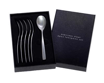 Cryspo Trio Σετ 6 τεμαχίων Κουταλάκι Stainless Steel 'Durable' Stonewash 4507602